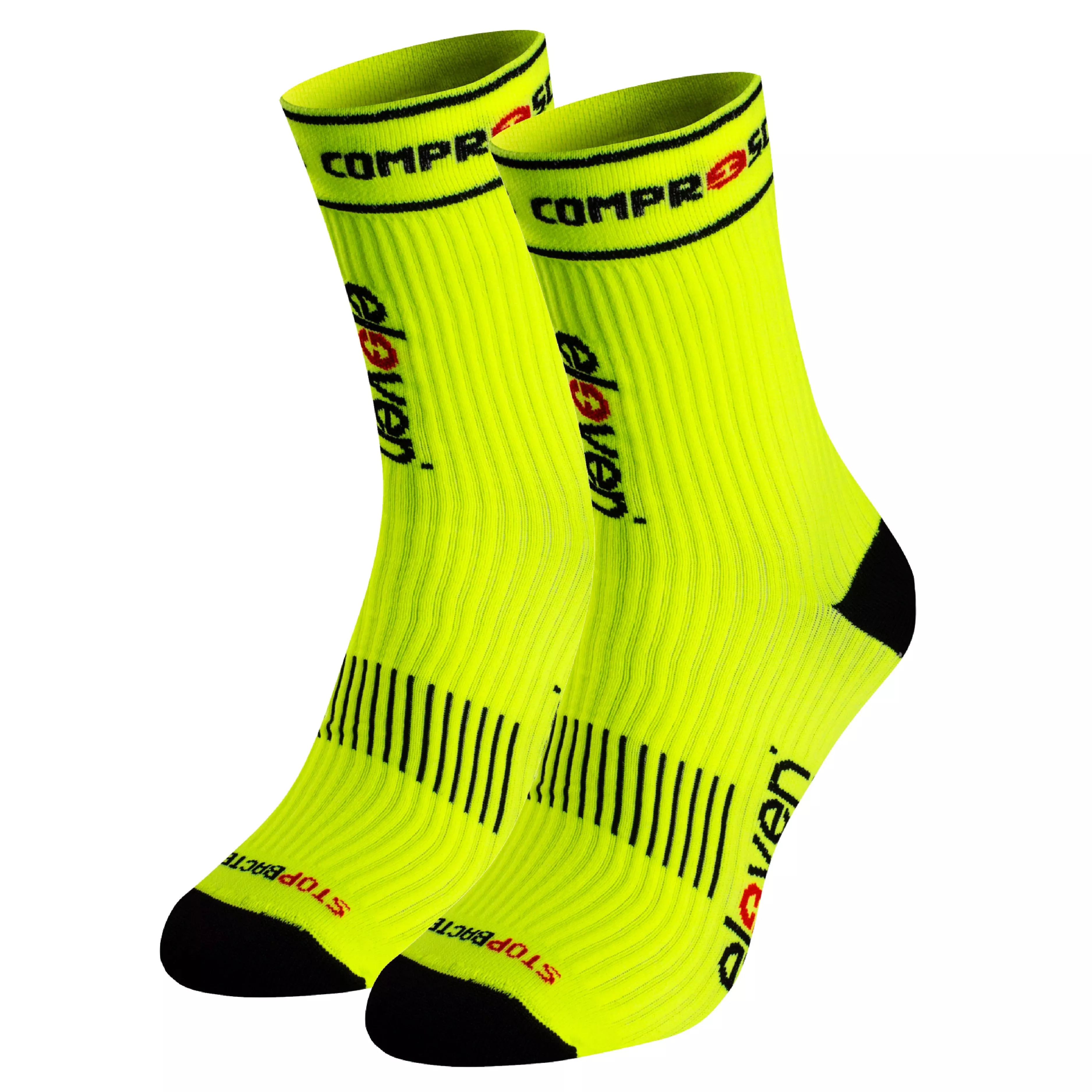 ELEVEN SPORTSWEAR SUURI compression socks - fluo