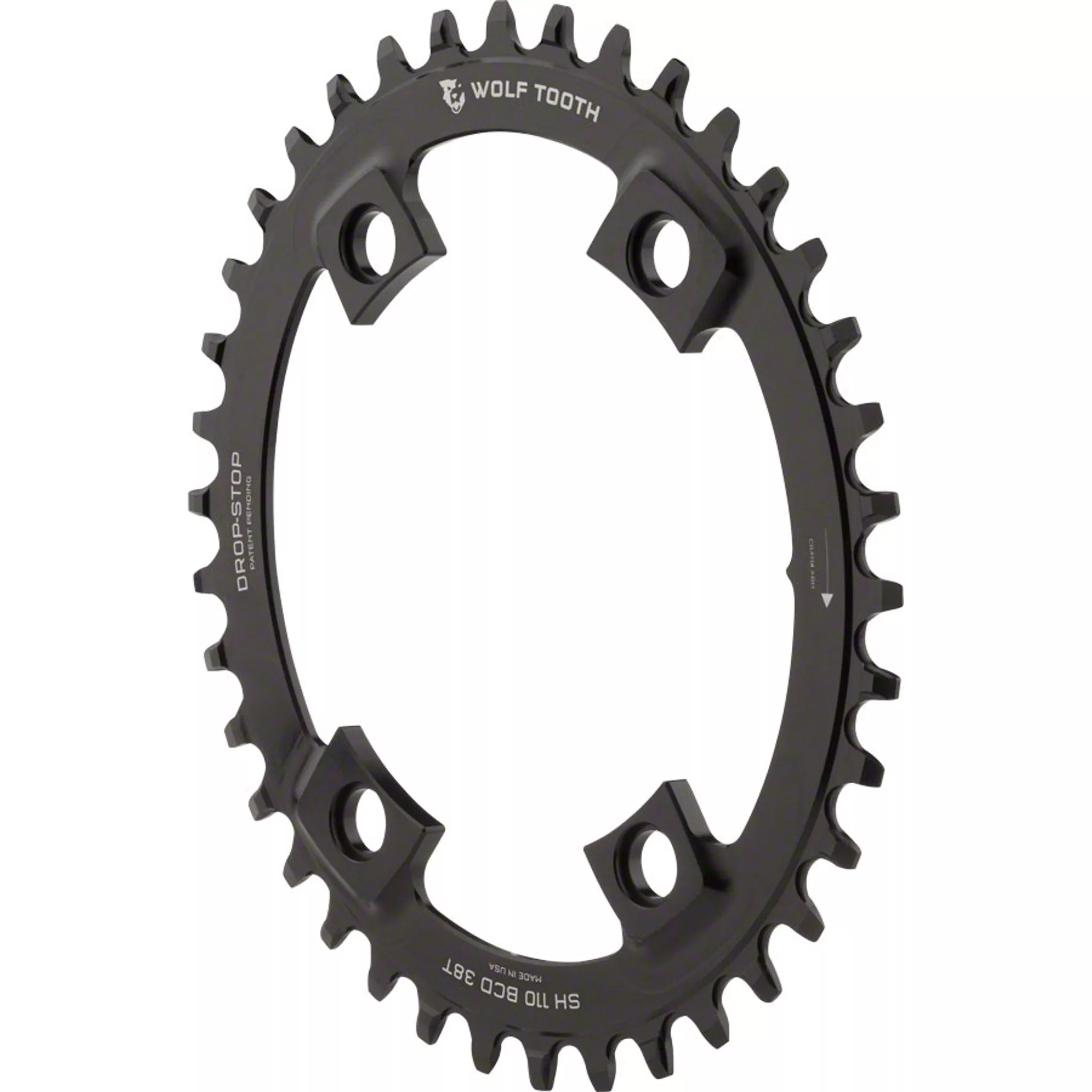 Elliptical Shimano 110 Asymmetric BCD Chainrings