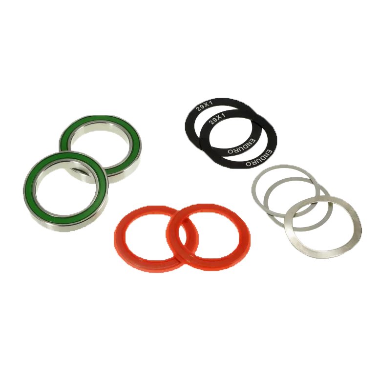 Enduro Bearings BB30 440C Stainless Steel Angular Contact DUB Bearing Kit