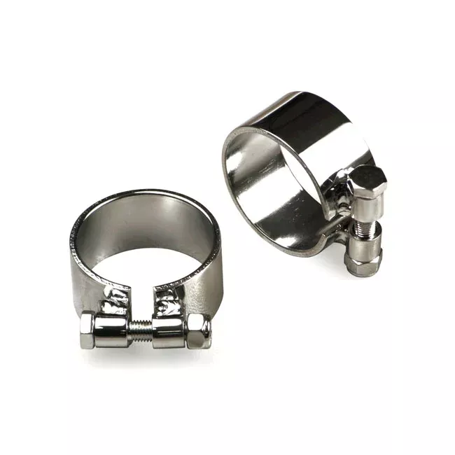 Extra Wide Header Clamps - Heavy Duty - For Harley-Davidson