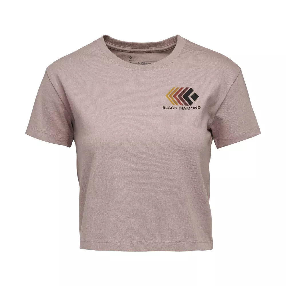 Faded Crop Short Sleeve Tee (Women's) - AP752447 - S26
