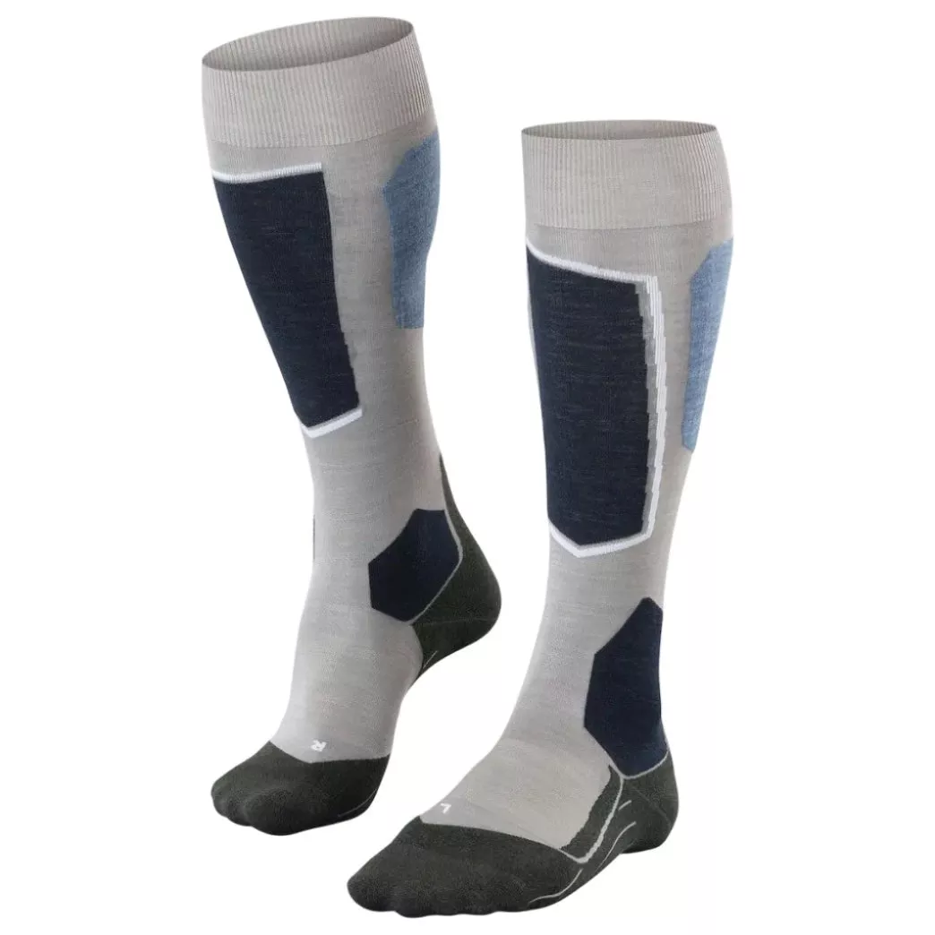 FALKE SK6 WOMEN socks - blue/grey