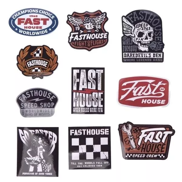 Fasthouse - Fall 26 Decals (10 Pack)