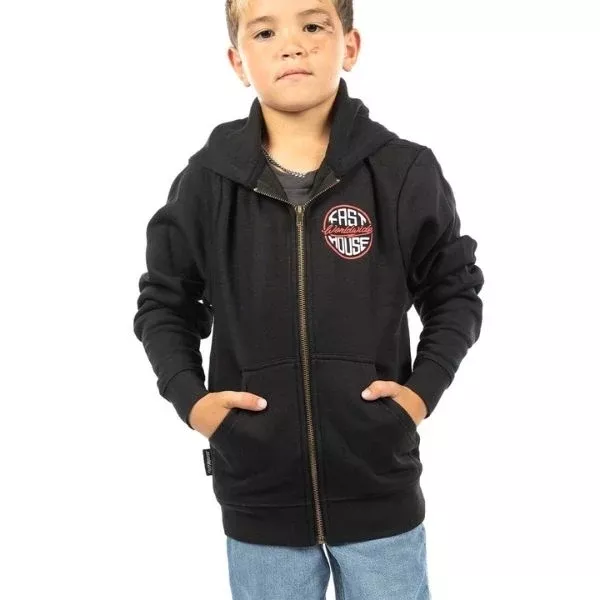 Fasthouse - Petrol Hooded Zip Up (Youth)