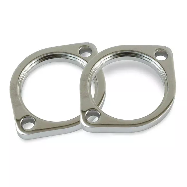 Flange, Exhaust Pipe 84-03/17-22 'Old Style'. Chrome For Harley Davidson