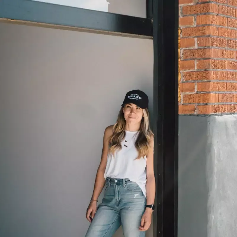 Flat Track Dad Hat – Black