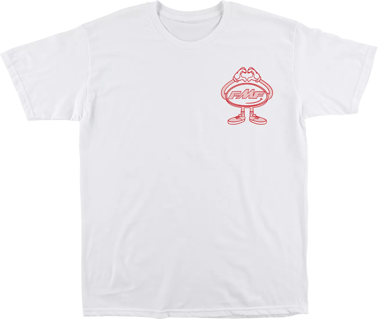 FMF Breakin Hearts T-Shirt - White Large SU25118909WHTLG