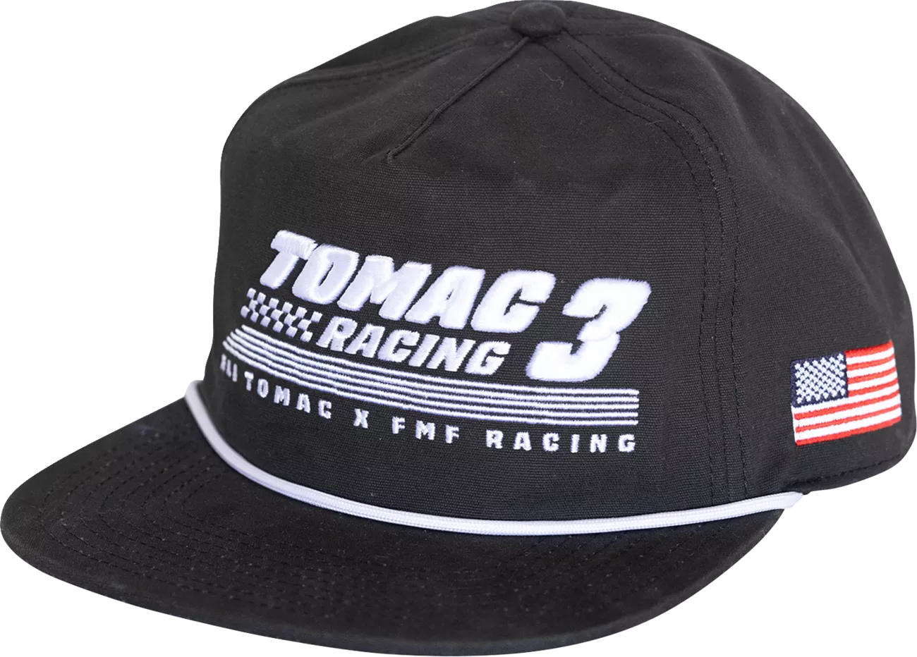 FMF ET3 Trackside Hat - Black SP25196912BLK by FMF