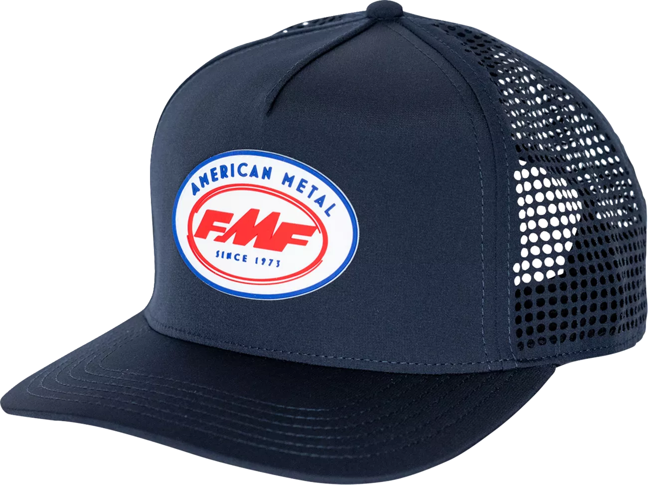 FMF Heavy Metal Navy Mesh Snapback Hat - SU25196904NVY