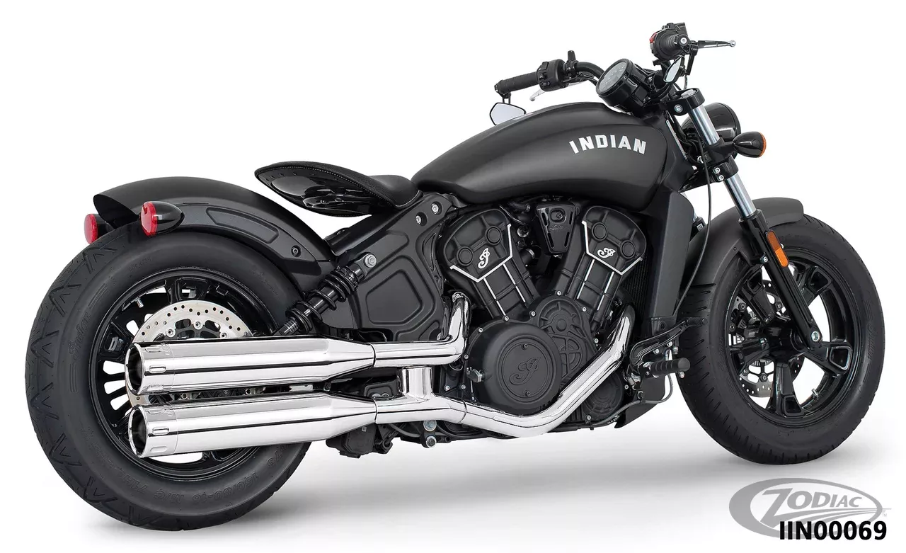 Freedom Eagle mufflers chr/chr Scout14up For Harley-Davidson