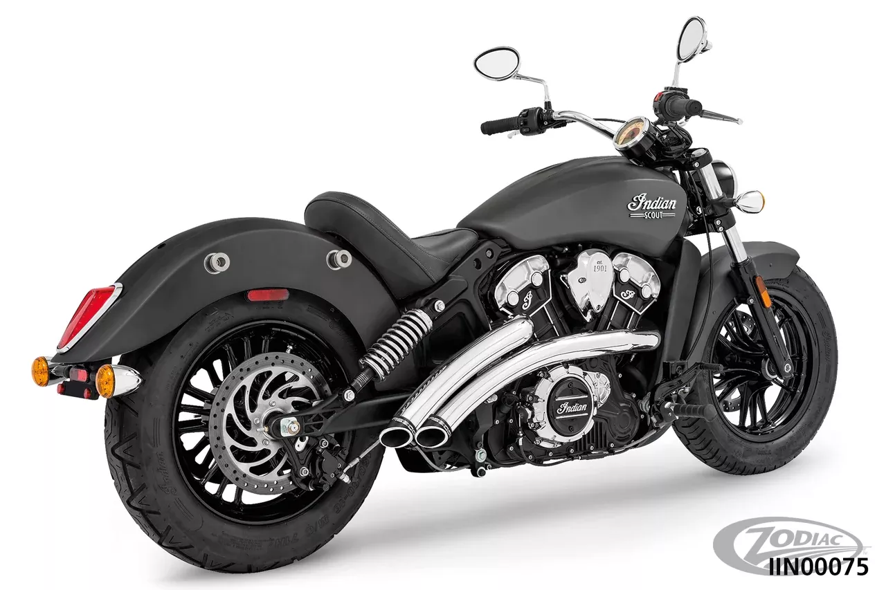 Freedom Radical Radius Scout14UP Chrome/Black For Harley-Davidson