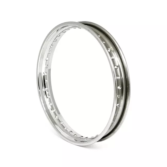 Front Rim for Harley-Davidson 21" x 2.15" Stainless Front Rim Chrome