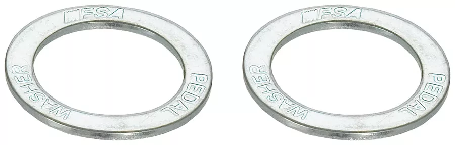 Full Speed Ahead Pedal Washer: Steel MW040- Pair