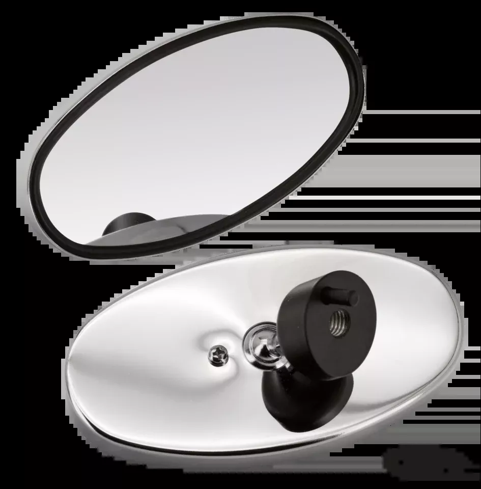 Fusion OC Fairing Mount Rearview Mirror Black for Harley-Davidson