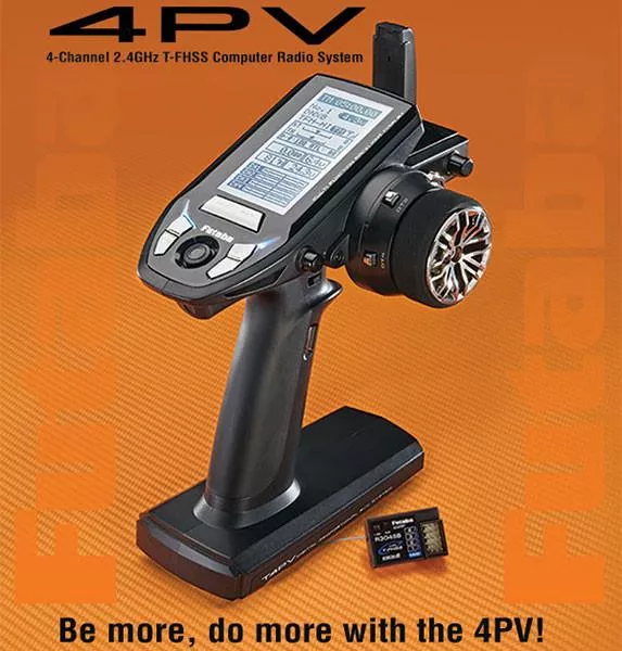Futaba 4PV 4-Channel Computer Surface Radio System (FUTK4700)