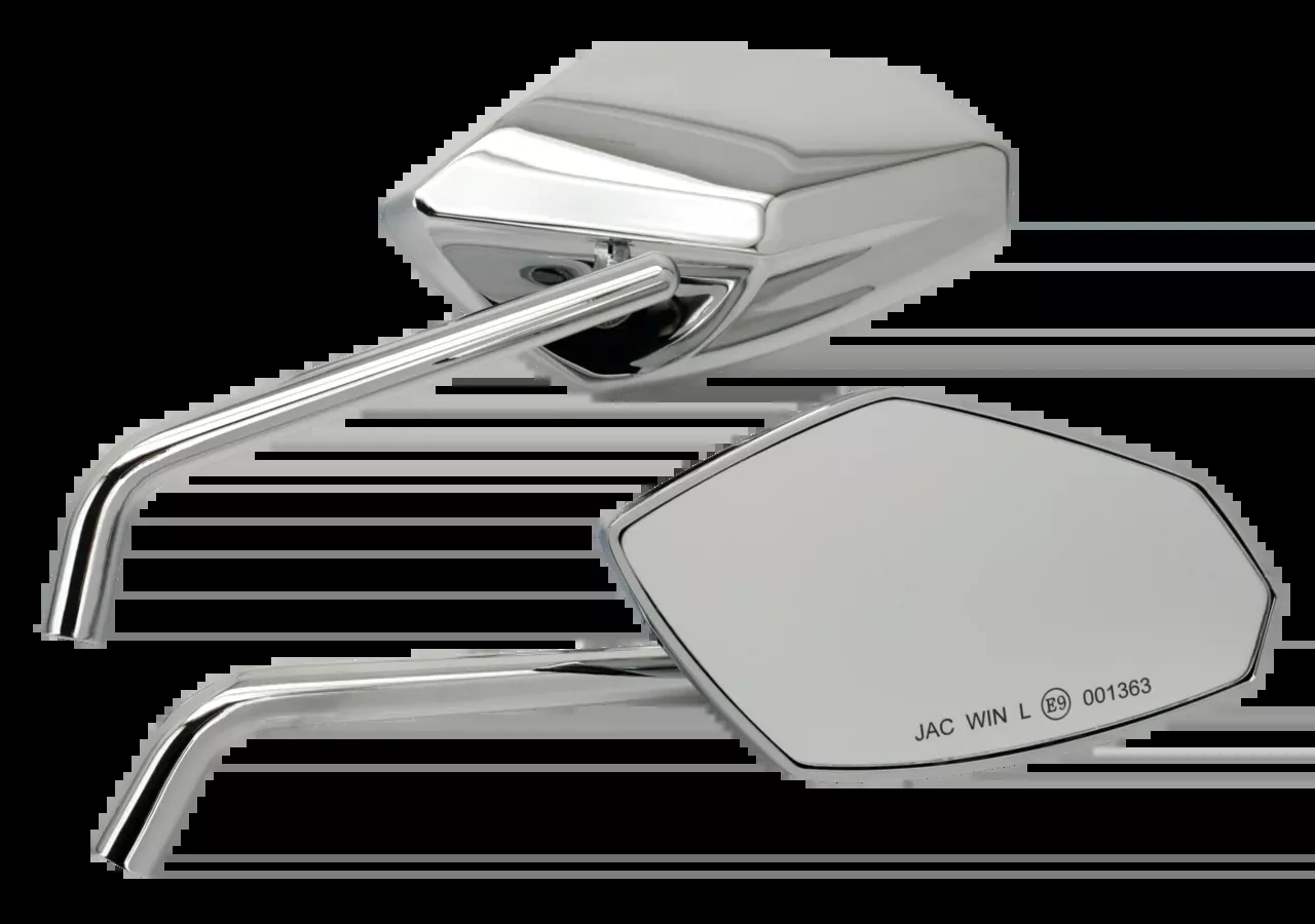 Genuine E-Approved Street Rod Mirrors For Harley Davidson