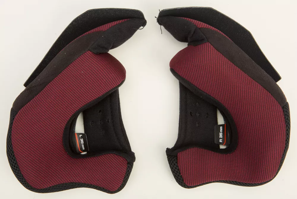 GMAX Cheek Pads 35mm XS - G077010 for Motorcycle Helmets