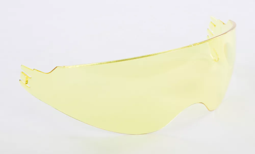 GMAX G065008 Hi Def Yellow Shield for Motorcycle Helmets * Large and Extra Small Sizes