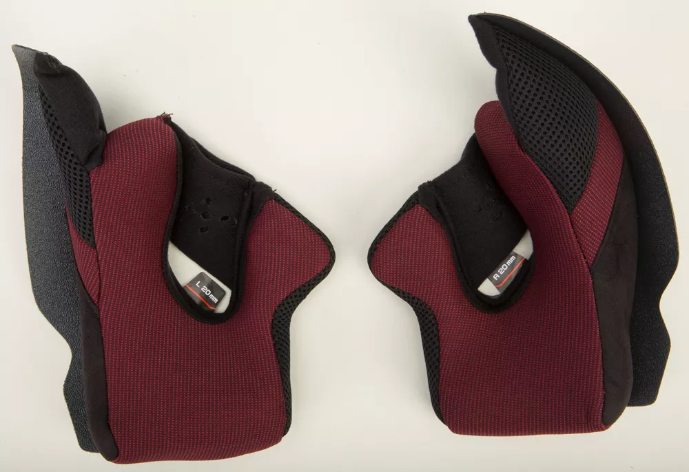 GMAX G088005 Cheek Pads 20mm Medium/X-Large for FF 88 Motorcycle Helmets