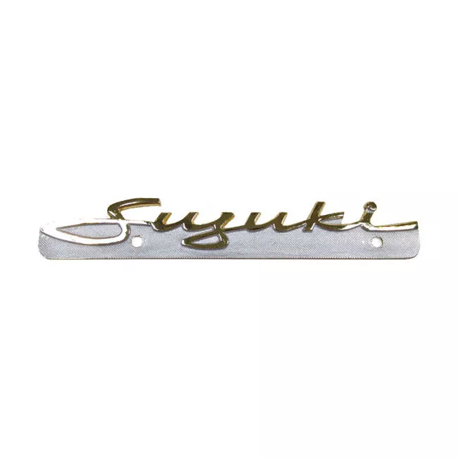 Golden Side Emblem For Suzuki