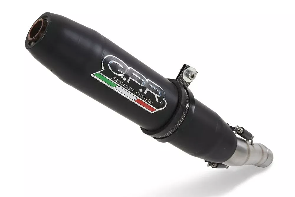 GPR Exhaust - Deeptone Nero Racing Slip-On for Royal Enfield Classic 350 - 2021 to 2023