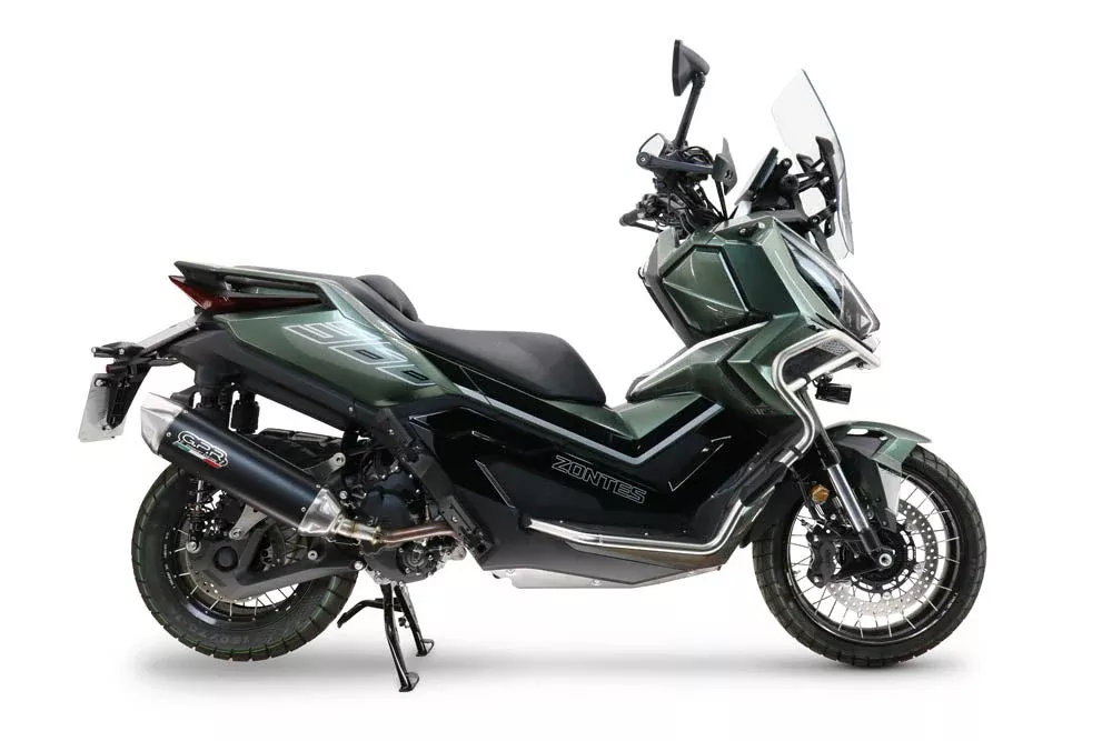 GPR Exhaust - Furore-X Scooter Racing Slip-On for Zontes 365D - 2024 to 2026
