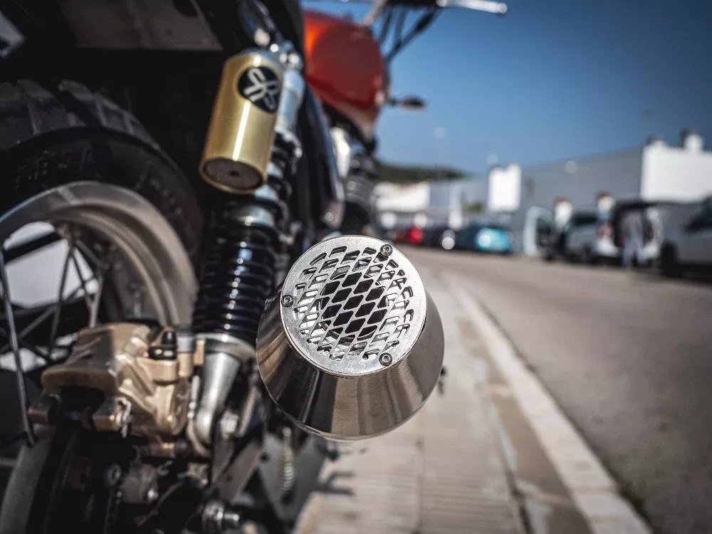 GPR Exhaust - Ultracone Inox Cafè Racer Silencer without Link Pipe for BMW K 1100 LT - 1992 to 1999