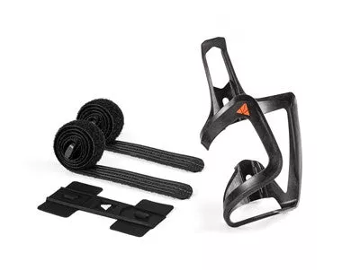 GRANITE AUX CARBON SIDE LOADING BOTTLE CAGE & Strap