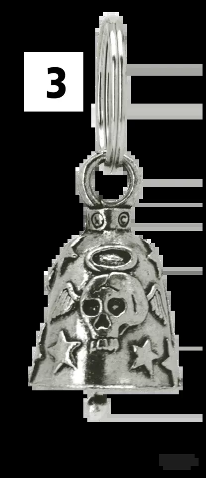 Guardian Bell "Biker Angel Bell" For Harley-Davidson