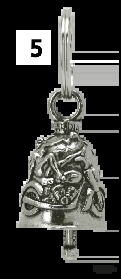 Guardian Bell "Biker Betty V-Twin Bell" For Harley-Davidson