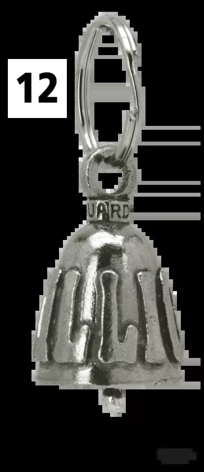 Guardian Bell "DILLIGAF Bell" For Harley-Davidson
