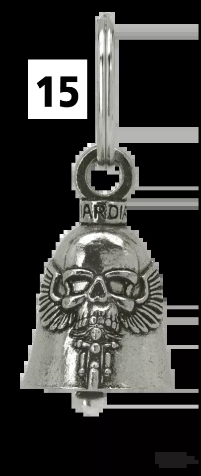 Guardian Bell "Ghost Rider Bell" For Harley-Davidson