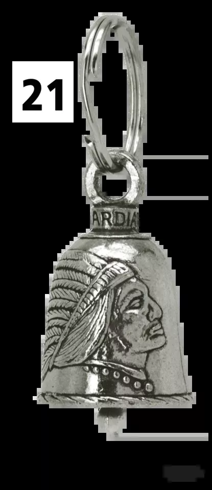 Guardian Bell "Indian Bell" For Harley-Davidson