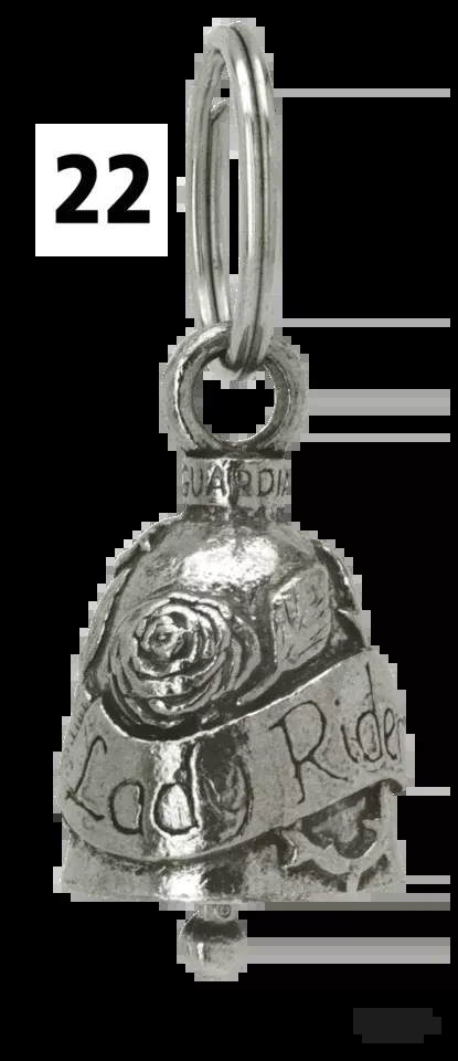 Guardian Bell "Lady Rider Bell" For Harley-Davidson
