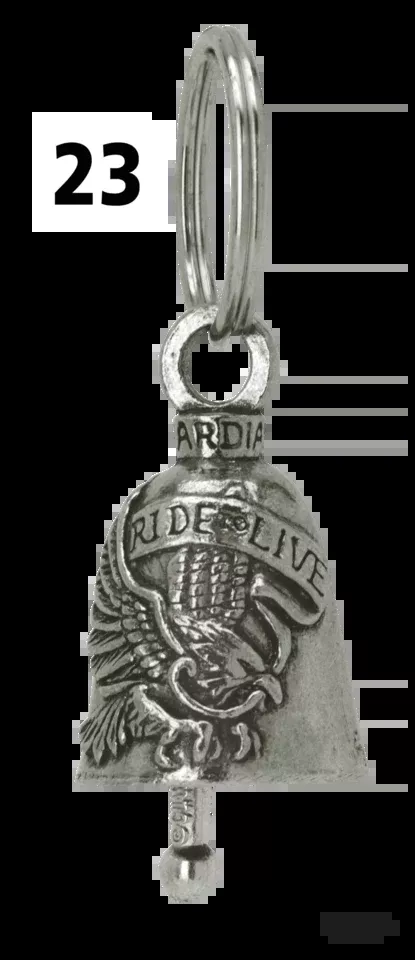 Guardian Bell "Live to Ride Bell" For Harley-Davidson