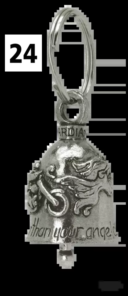 Guardian Bell "Never Ride Faster.. Bell" For Harley-Davidson