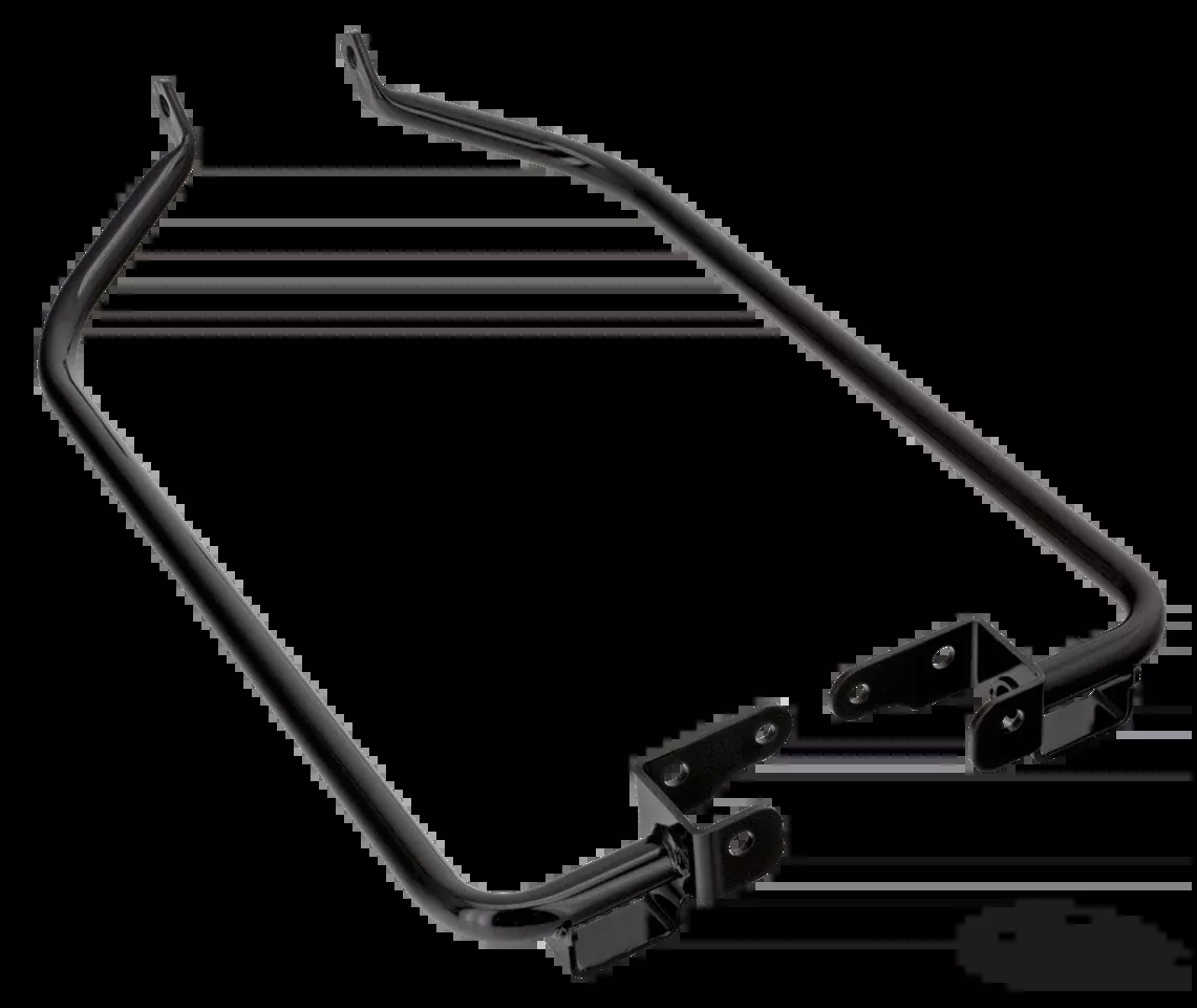 GZP Black saddlebag support kit FLHX14-up For Harley-Davidson