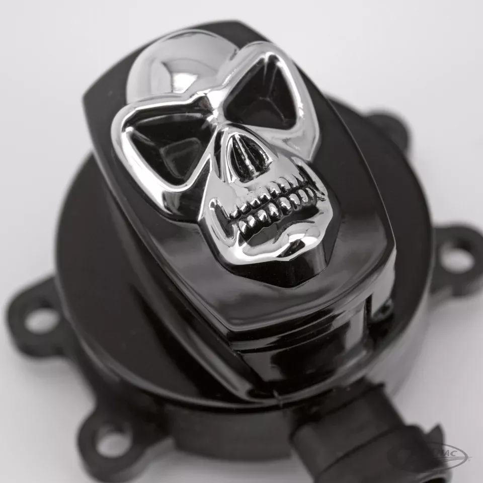 GZP Blk skull ignition switch F*ST11-17 For Harley-Davidson