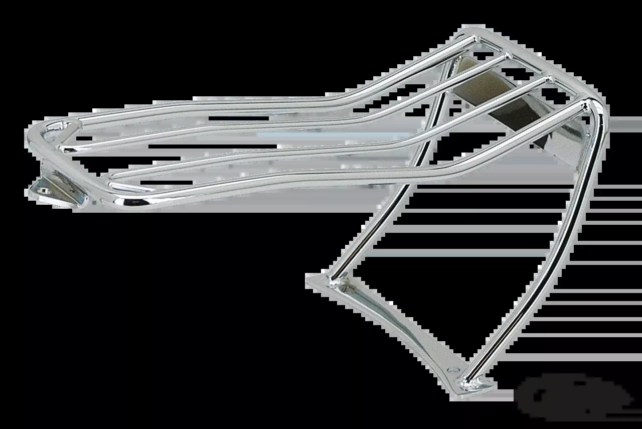 GZP Chrome Bobtail Luggage Rack FXST00-0 For Harley-Davidson
