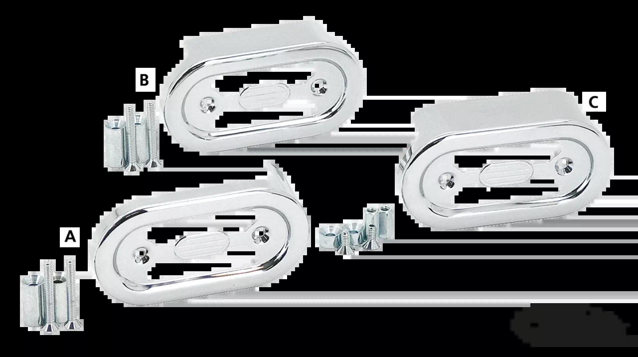 GZP Chrome regulator cover XL85-03 For Harley-Davidson