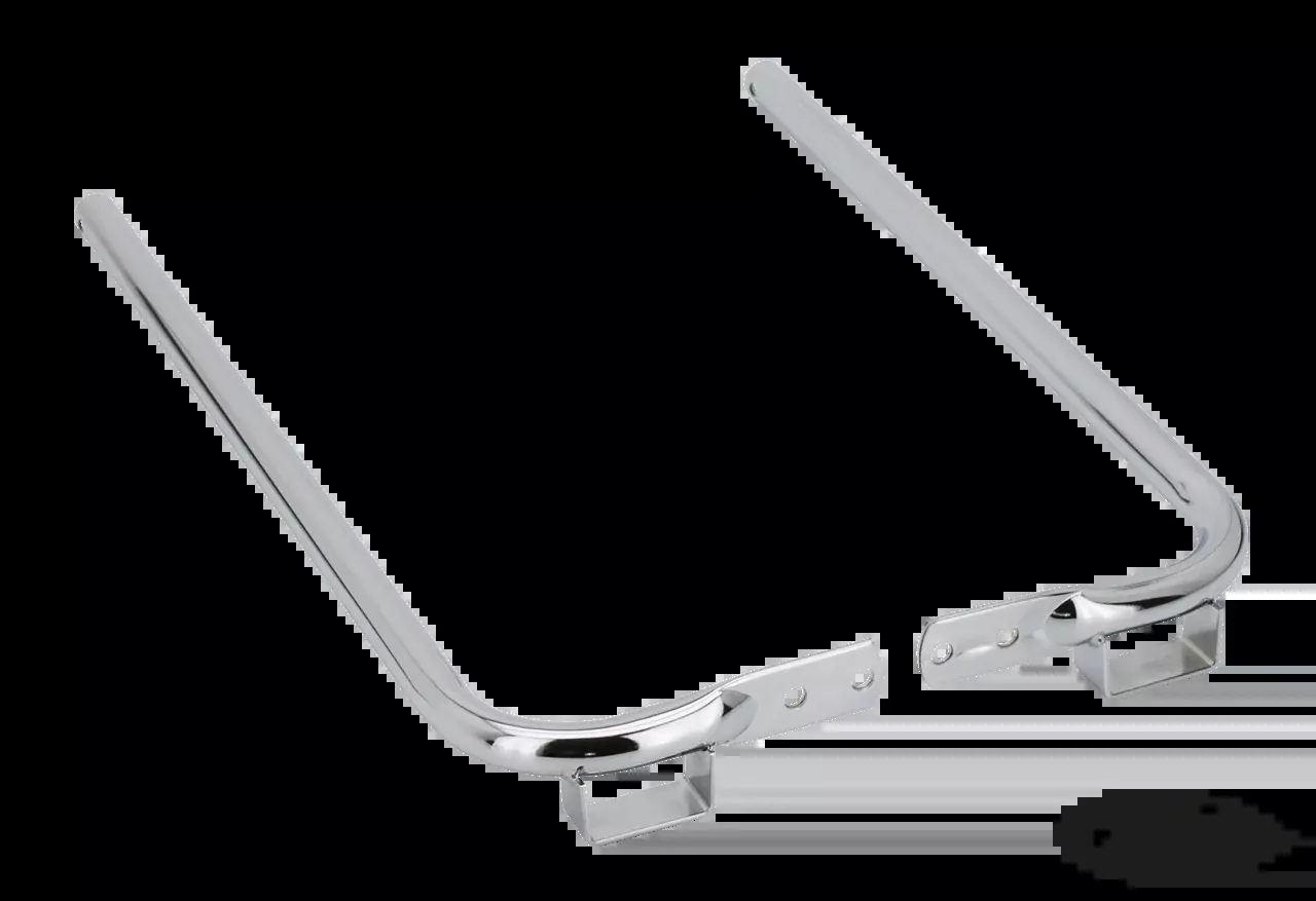 GZP Chrome saddlebag support kit FLH/T85 For Harley-Davidson