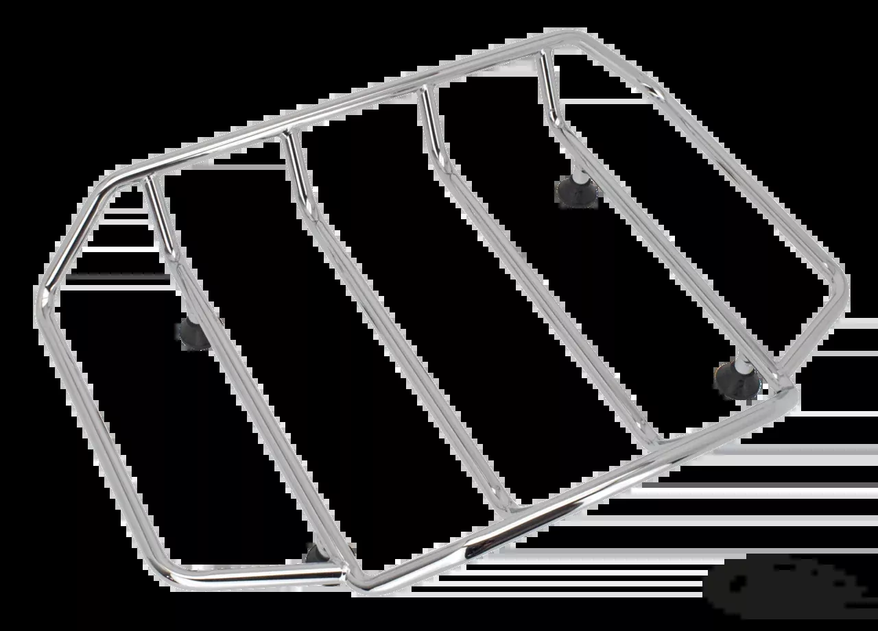 GZP Chrome Tour-Pak Luggage Rack for Harley-Davidson