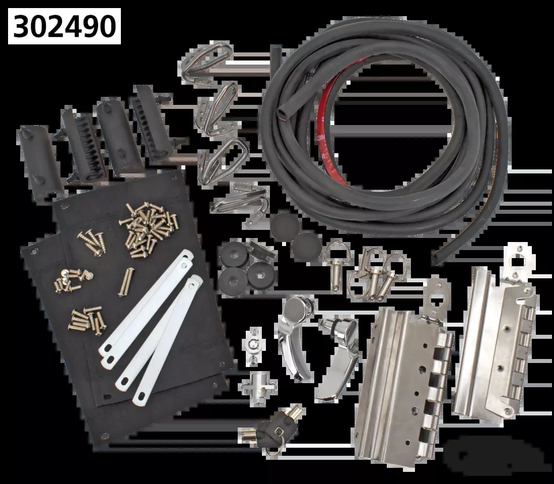 GZP saddlebag latch kit FLH/T14-UP For Harley-Davidson