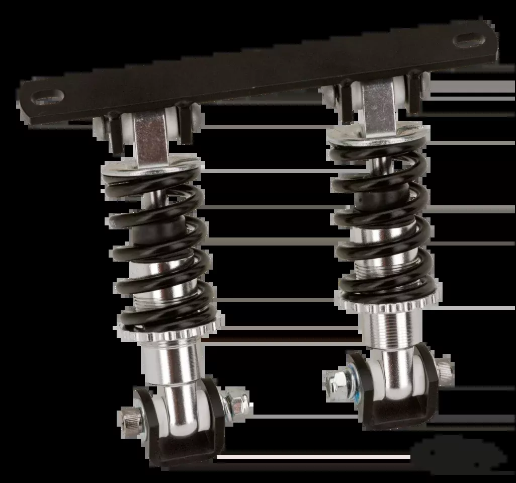 GZP Solo shock seat mount kit 5" shocks For Harley-Davidson