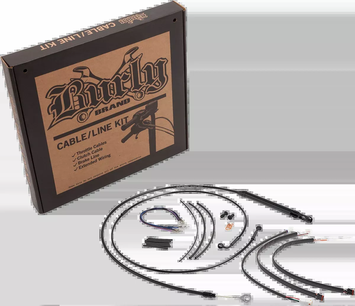 Handlebar Cables For Harley-Davidson Softail M8 14" Handlebar Cable Control Kit