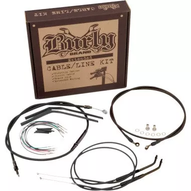 Handlebar Cables For Harley-Davidson Sportster 1996-2003 12" Handlebar Cable Kit