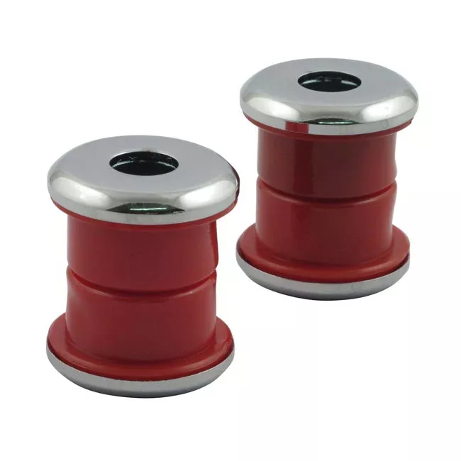 Handlebar Damper Kit, Red Polyurethane For Harley-Davidson