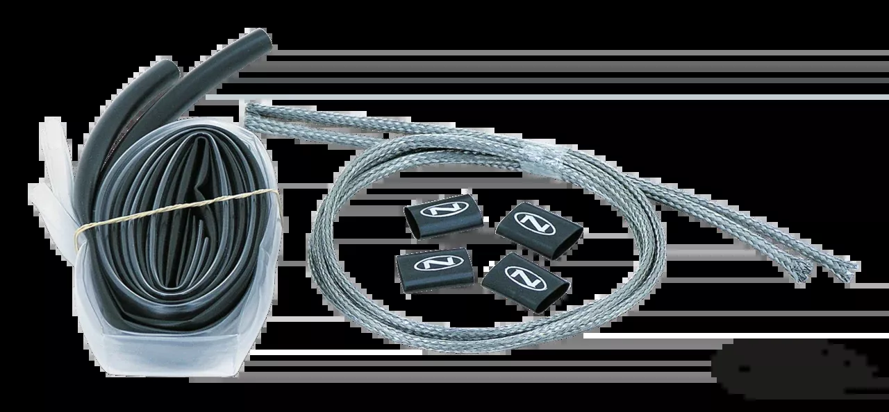 Handlebar Switch Braided Kit Int. Wiring For Harley-Davidson