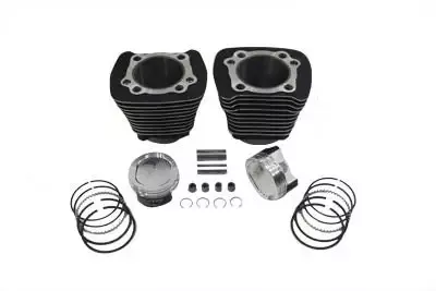 Harley Davidson 1200cc Cylinder and Piston Conversion Kit- Black 86′-03′