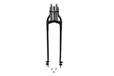 Harley Davidson 1936-45′ +2″ Inline Springer Fork Assembly Black 30″